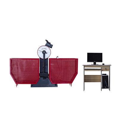 シャルピー安い価格150J/300J/450J/750Jの金属材料の衝撃試験の設備製造業者は衝撃試験Macに取り付けた